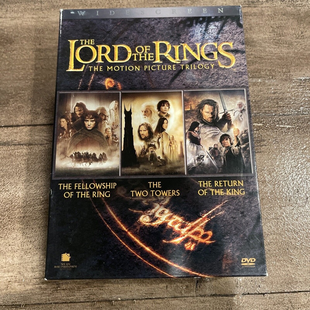 The Lord of the Rings The Motion Picture‎ Trilogy DVD 6-Disc Set 2004